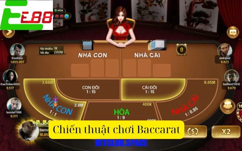 Chiến thuật chơi Baccarat