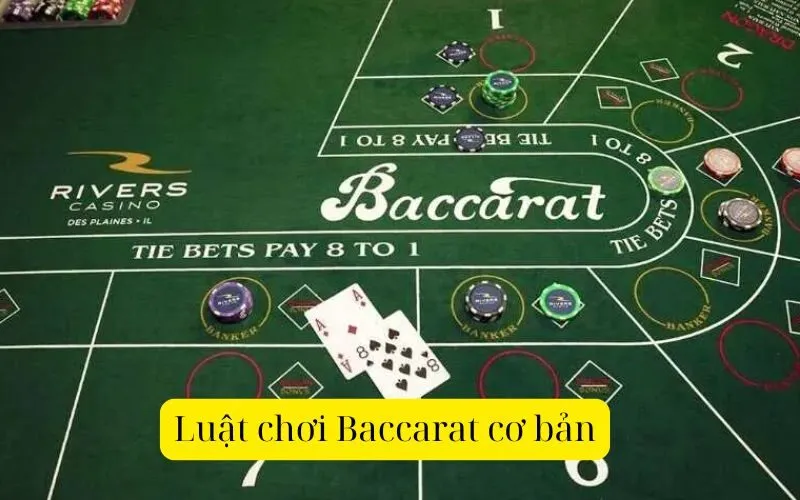 Luật chơi Baccarat cơ bản